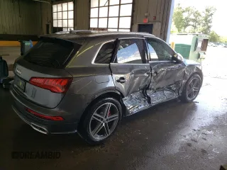 2018 Audi SQ5 with VIN WA1C4BFY1J2170958, listed as a Copart auction lot 62245183 with 46,339 mi miles and . Bid and sale history available at DreamBid. Image 3.