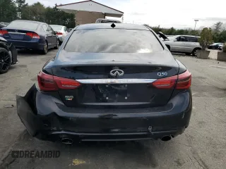 2019 Infiniti Q50 Luxe с VIN JN1EV7AR5KM551925, выставлен на аукционе Copart как лот 54117415 с пробегом 80 177 миль миль и Списание • Salvage title. История ставок и продаж доступна на DreamBid. Изображение 6.