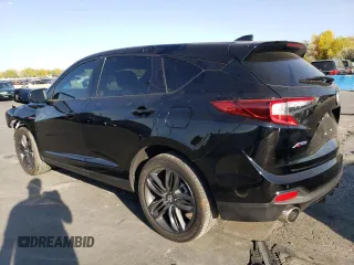 2022 Acura RDX w/A-Spec Package with VIN 5J8TC2H6XNL013953, listed as a Copart auction lot 76123294 with Not Provided miles and Salvage Title. Bid and sale history available at carsss.com. Image 2.