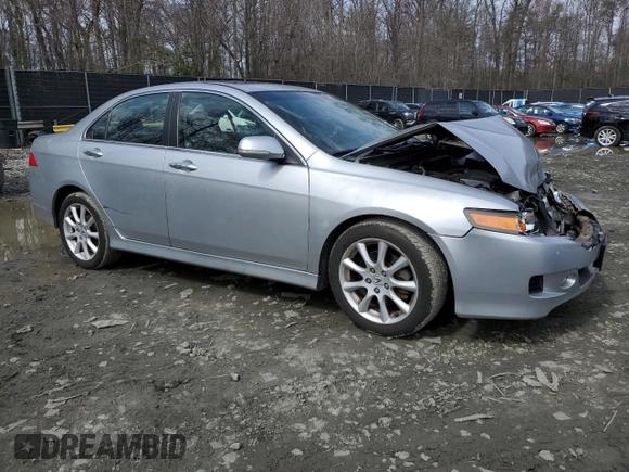 2006 Acura TSX Navi with VIN JH4CL96926C025986, listed as a Copart auction lot 50465515 with 119,934 mi miles and Salvage Title. Bid and sale history available at carsss.com. Image 4.