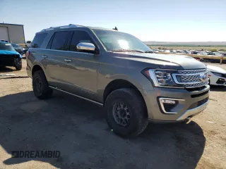 2019 Ford Expedition Platinum с VIN 1FMJU1MT1KEA58042, выставлен на аукционе Copart как лот 57112995 с пробегом 66 764 миль миль и Списание • Salvage title. История ставок и продаж доступна на DreamBid. Изображение 4.