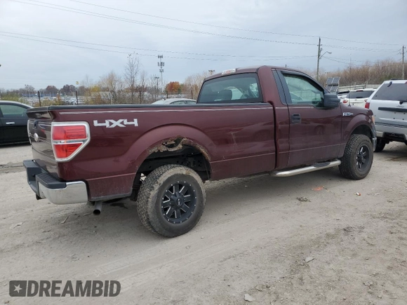 2009 Ford F-150 XL with VIN 1FTRF14W09KB90846, listed as a Copart auction lot 82565664 with 197,718 mi miles and Clean title. Bid and sale history available at DreamBid. Image 3.