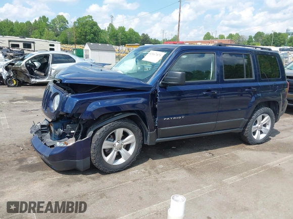 2017 Jeep Patriot Sport with VIN 1C4NJRBB0HD114879, listed as a IAAI auction lot 42167471 with 151,327 mi miles and . Bid and sale history available at DreamBid. Image 2.