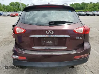 2012 Infiniti EX Journey with VIN JN1AJ0HR1CM451720, listed as a Copart auction lot 55737725 with 128,433 mi miles and Salvage title. Bid and sale history available at DreamBid. Image 6.