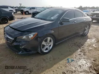 2016 Mercedes-Benz CLA 250 with VIN WDDSJ4GB8GN390045, listed as a Copart auction lot 63255185 with 125,300 mi miles and Clean title. Bid and sale history available at DreamBid. Image 1.