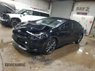 2024 Toyota Prius LE with VIN JTDADABU3R3012976, listed as a Copart auction lot 49826745 with 15,395 mi miles and Salvage Title. Bid and sale history available at carsss.com. Image 1.