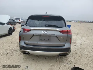 2019 Infiniti QX50 LUXE with VIN 3PCAJ5M36KF108856, listed as a Copart auction lot 50339835 with 115,868 mi miles and Salvage Title. Bid and sale history available at carsss.com. Image 6.