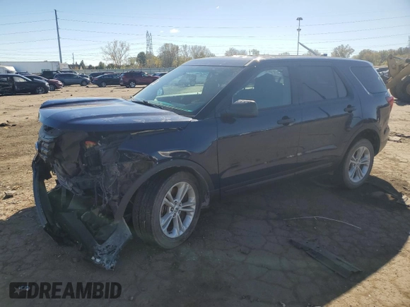 2016 Ford Utility Police Interceptor with VIN 1FM5K8AR5GGC36944, listed as a Copart auction lot 76549954 with 0 mi miles and Clean Title. Bid and sale history available at carsss.com. Image 1.