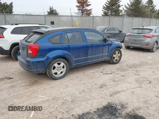 2009 Dodge Caliber SXT with VIN 1B3HB48AX9D116489, listed as a IAAI auction lot 41424585 with 45,546 mi miles and . Bid and sale history available at DreamBid. Image 4.