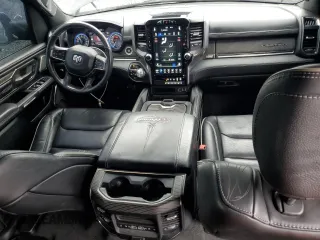 2021 Ram 1500 Limited with VIN 1C6SRFHT4MN582023, listed as a Copart auction lot 60895955 with 66,195 mi miles and Salvage title. Bid and sale history available at DreamBid. Image 8.