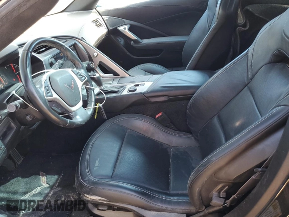 2015 Chevrolet Corvette 1LT with VIN 1G1YB2D72F5115476, listed as a Copart auction lot 73774024 with 54,565 mi miles and Clean Title. Bid and sale history available at carsss.com. Image 7.