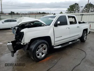 2015 Chevrolet Silverado 1500 LTZ with VIN 3GCUKSEC6FG407111, listed as a Copart auction lot 44199805 with 0 mi miles and Salvage Title. Bid and sale history available at carsss.com. Image 1.
