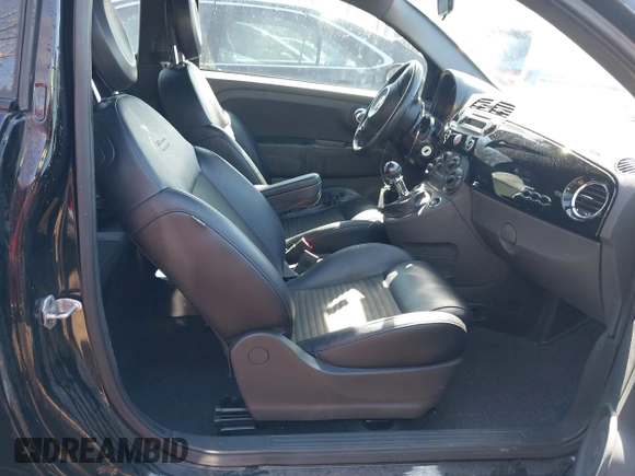 2014 FIAT 500 Sport with VIN 3C3CFFBRXET288618, listed as a IAAI auction lot 41803908 with 100,718 mi miles. Bid and sale history available at carsss.com. Image 5.