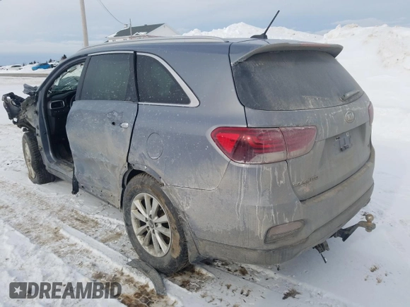 2020 Kia Sorento LX V6 with VIN 5XYPGDA54LG695044, listed as a Copart auction lot 45395885 with 0 mi miles and Salvage Title. Bid and sale history available at carsss.com. Image 2.