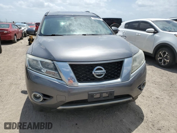 2016 Nissan Pathfinder SL with VIN 5N1AR2MN3GC636394, listed as a Copart auction lot 53661025 with 60,542 mi miles and Salvage title. Bid and sale history available at DreamBid. Image 5.
