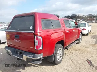 2016 GMC Canyon 2WD SLT with VIN 1GTG5DE32G1242691, listed as a IAAI auction lot 41548996 with 52,422 mi miles. Bid and sale history available at carsss.com. Image 4.