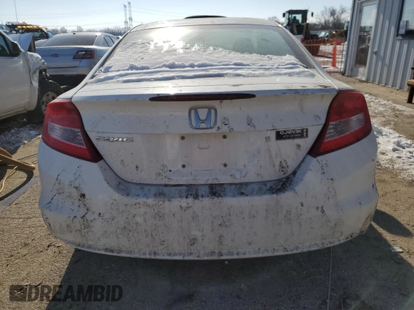 2012 Honda Civic Cpe EX-L with VIN 2HGFG3B15CH532570, listed as a Copart auction lot 87868545 with 137,644 mi miles and Salvage Title. Bid and sale history available at carsss.com. Image 6.