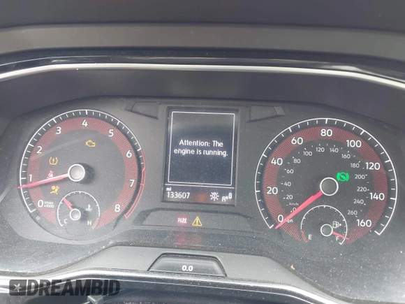 2019 Volkswagen Jetta S with VIN 3VWC57BU6KM197843, listed as a IAAI auction lot 42581482 with 133,607 mi miles and . Bid and sale history available at DreamBid. Image 7.