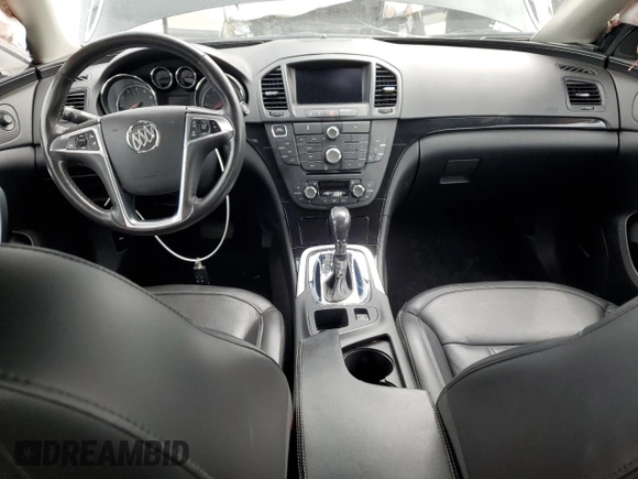 2013 Buick Regal Turbo Premium 2 with VIN 2G4GT5GV8D9166164, listed as a Copart auction lot 58703425 with 77,657 mi miles and Salvage title. Bid and sale history available at DreamBid. Image 8.