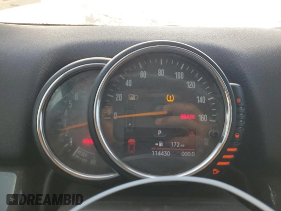 2017 MINI Countryman Cooper z VIN WMZYS7C38H3B62595, wystawiony jako Copart lot #45991465 z przebiegiem 114 430 mil mil oraz Szkoda całkowita • Salvage title. Historia ofert i sprzedaży dostępna na DreamBid. Obrazek 9.