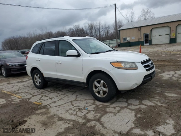2007 Hyundai Santa Fe GLS with VIN 5NMSG13D27H101348, listed as a Copart auction lot 50584255 with 272,516 mi miles and Clean Title. Bid and sale history available at carsss.com. Image 4.