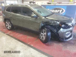 2019 Jeep Cherokee Limited with VIN 1C4PJMDX7KD283891, listed as a Copart auction lot 51229175 with 38,801 mi miles and Salvage Title. Bid and sale history available at DreamBid. Image 4.