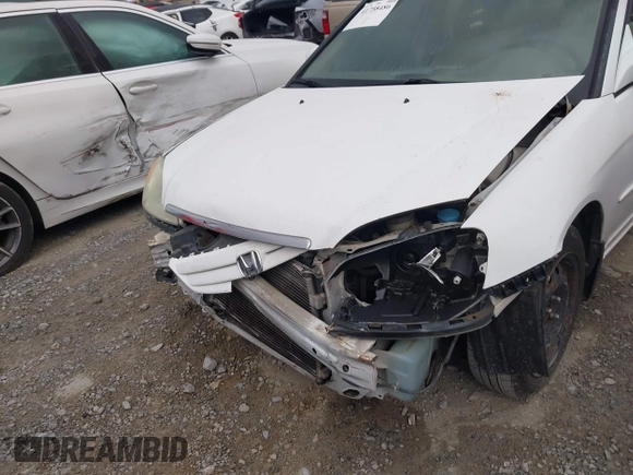 2003 Honda Civic EX with VIN 2HGES26783H624419, listed as a IAAI auction lot 41758486 with 206,177 mi miles. Bid and sale history available at carsss.com. Image 6.
