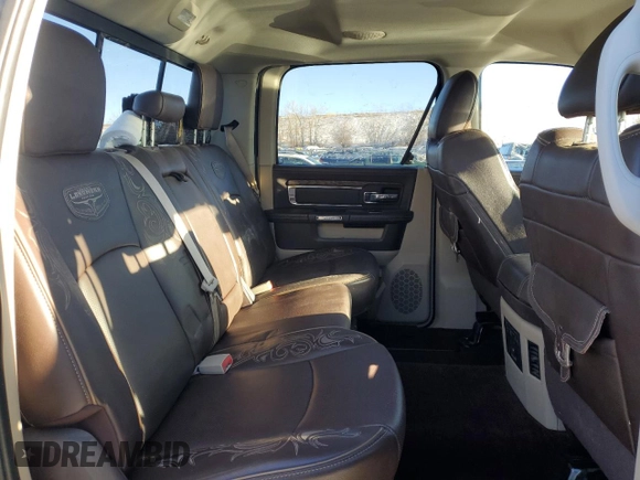 2015 Ram 2500 Laramie Longhorn with VIN 3C6UR5LL1FG520438, listed as a Copart auction lot 87127664 with 100,422 mi miles and Clean title. Bid and sale history available at DreamBid. Image 10.