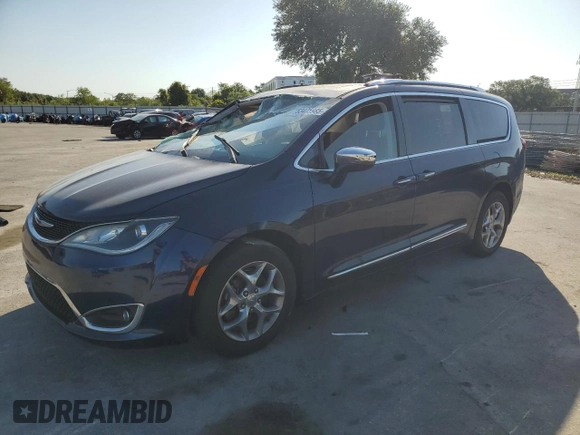2018 Chrysler Pacifica Limited z VIN 2C4RC1GG1JR269199, wystawiony jako Copart lot #53475985 z przebiegiem 173 408 mil mil oraz Szkoda całkowita • Salvage title. Historia ofert i sprzedaży dostępna na DreamBid. Obrazek 1.