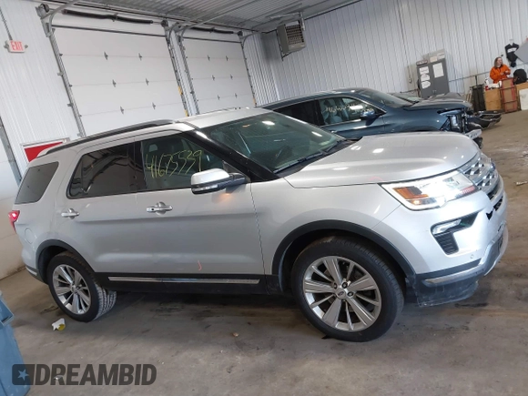 2019 Ford Explorer Limited with VIN 1FM5K8F8XKGA72650, listed as a IAAI auction lot 41675539 with 143,122 mi miles and . Bid and sale history available at DreamBid. Image 13.