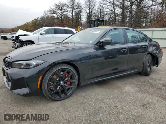 2025 BMW 3 Series M340i xDrive with VIN 3MW69FT01S8F00060, listed as a Copart auction lot 84993644 with Not Provided miles and Salvage Title. Bid and sale history available at carsss.com. Image 1.