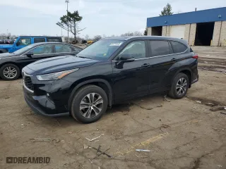 2023 Toyota Highlander L with VIN 5TDKDRBHXPS014841, listed as a Copart auction lot 52777845 with 28,384 mi miles and Clean Title. Bid and sale history available at carsss.com. Image 1.