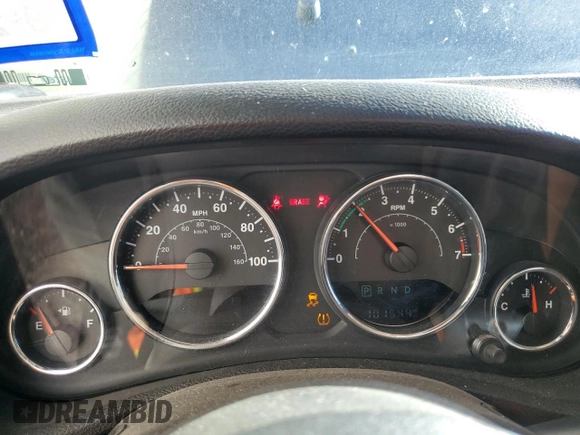 2016 Jeep Wrangler Unlimited Sport with VIN 1C4BJWDG4GL210206, listed as a Copart auction lot 80988164 with 101,544 mi miles and Salvage Title. Bid and sale history available at DreamBid. Image 9.