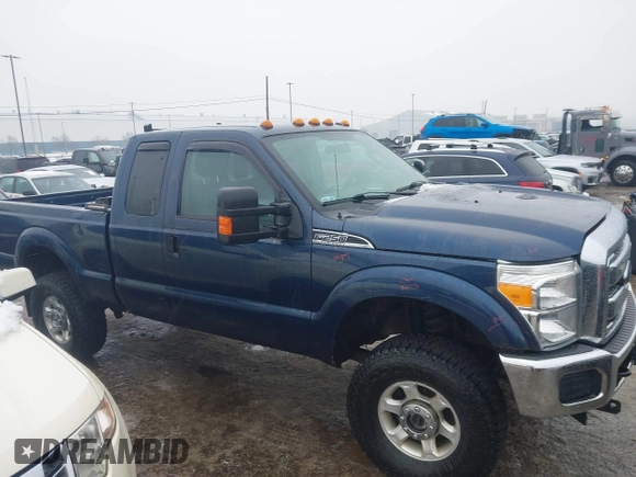 2016 Ford Super Duty F-250 SRW XLT with VIN 1FT7X2B61GEB47125, listed as a IAAI auction lot 41473078 with 185,112 mi miles. Bid and sale history available at carsss.com. Image 13.