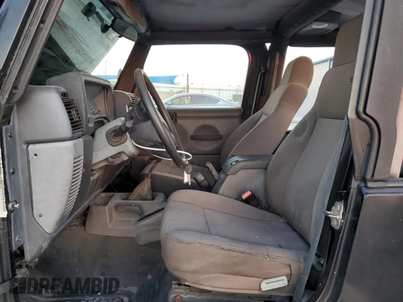 2006 Jeep Wrangler Unlimited LWB with VIN 1J4FA44S76P704295, listed as a Copart auction lot 83758494 with 168,631 mi miles and Salvage Title. Bid and sale history available at carsss.com. Image 7.
