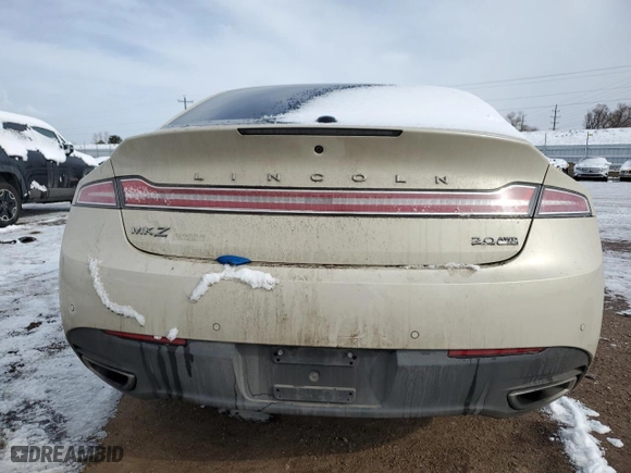 2014 Lincoln MKZ with VIN 3LN6L2J94ER806551, listed as a Copart auction lot 49616465 with 43,093 mi miles and Salvage Title. Bid and sale history available at carsss.com. Image 6.