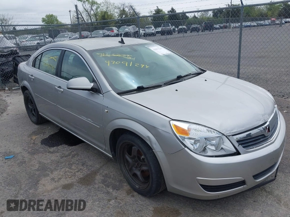 2008 Saturn Aura XE with VIN 1G8ZS57N78F145121, listed as a IAAI auction lot 42091294 with 151,642 mi miles. Bid and sale history available at carsss.com. Image 1.