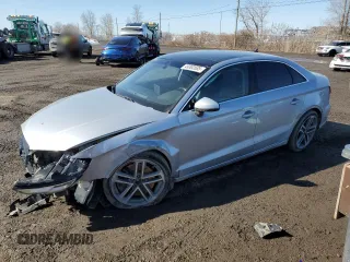 2020 Audi A3 Sedan S line Premium with VIN WAUBEGFF1LA064025, listed as a Copart auction lot 49302685 with 104,733 mi miles and Salvage Title. Bid and sale history available at carsss.com. Image 1.