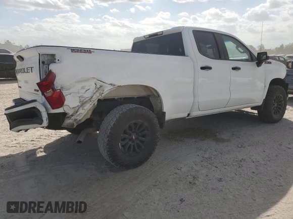 2020 Chevrolet Silverado 1500 Work Truck with VIN 1GCRWAEFXLZ245431, listed as a Copart auction lot 77218904 with 80,076 mi miles and Salvage Title. Bid and sale history available at DreamBid. Image 3.