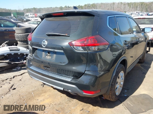 2018 Nissan Rogue S with VIN KNMAT2MTXJP551914, listed as a IAAI auction lot 41659427 with 93,000 mi miles. Bid and sale history available at carsss.com. Image 4.