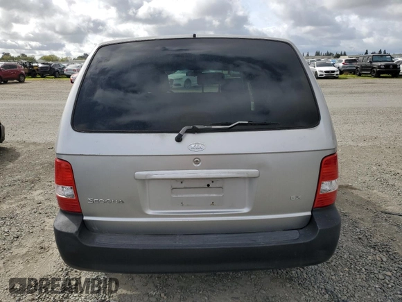 2003 Kia Sedona LX with VIN KNDUP131236474797, listed as a Copart auction lot 50842985 with 190,178 mi miles and Salvage Title. Bid and sale history available at carsss.com. Image 6.