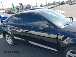 2018 Audi A3 Sedan Premium with VIN WAUAUGFF8J1041935, listed as a IAAI auction lot 41700356 with 44,611 mi miles. Bid and sale history available at carsss.com. Image 13.