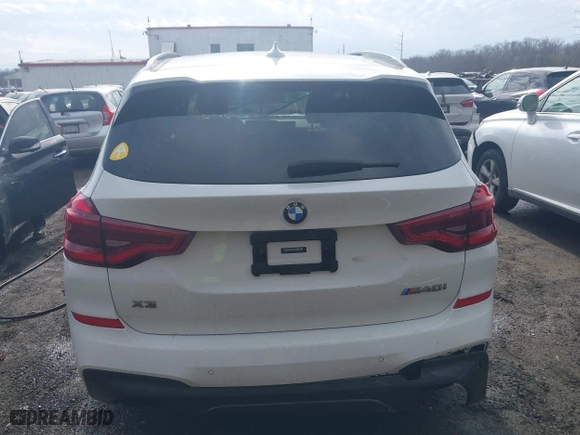 2021 BMW X3 M40i with VIN 5UXTY9C02M9E56106, listed as a IAAI auction lot 41465476 with 1 mi miles. Bid and sale history available at carsss.com. Image 15.