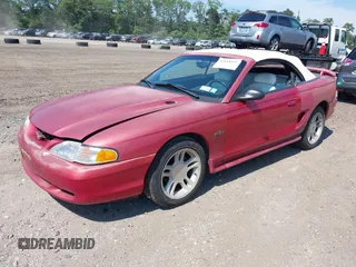 1996 Ford Mustang GT with VIN 1FALP45X1TF202228, listed as a IAAI auction lot 42618417 with 112,789 mi miles and . Bid and sale history available at DreamBid. Image 2.