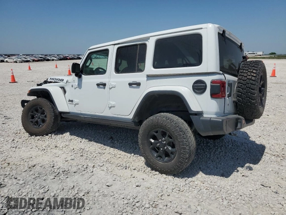 2018 Jeep Wrangler Unlimited Sahara with VIN 1C4HJXEG5JW294430, listed as a Copart auction lot 52487495 with 86,609 mi miles and Salvage title. Bid and sale history available at DreamBid. Image 2.