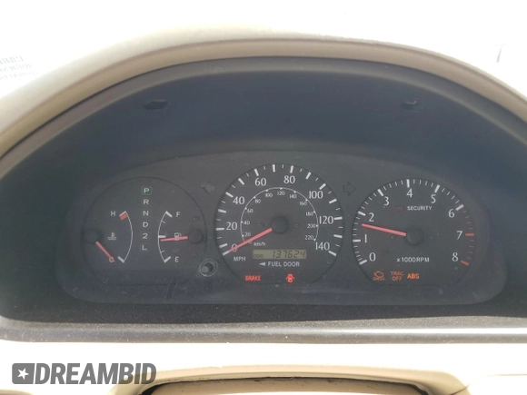 2002 Toyota Solara SE with VIN 2T1CF28P82C601593, listed as a Copart auction lot 60487005 with 137,624 mi miles and Salvage title. Bid and sale history available at DreamBid. Image 9.