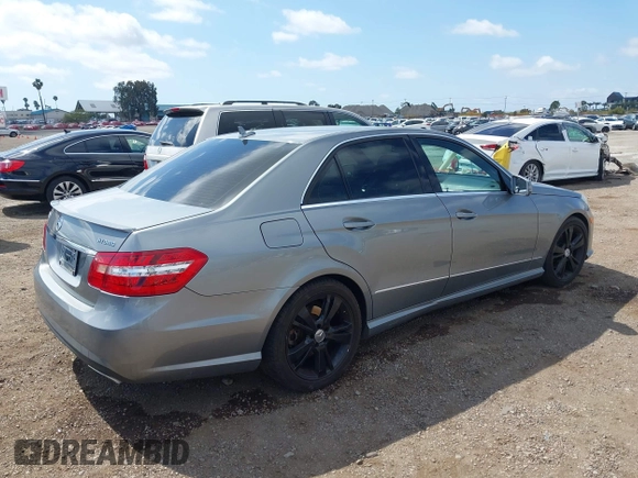 2013 Mercedes-Benz E 400 Sport with VIN WDDHF9FB6DA741371, listed as a IAAI auction lot 42141161 with 208,676 mi miles and . Bid and sale history available at DreamBid. Image 4.