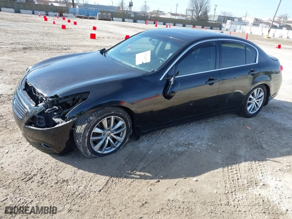 2010 Infiniti G37 Sedan x with VIN JN1CV6AR1AM252044, listed as a IAAI auction lot 41762829 with 191,325 mi miles. Bid and sale history available at carsss.com. Image 2.