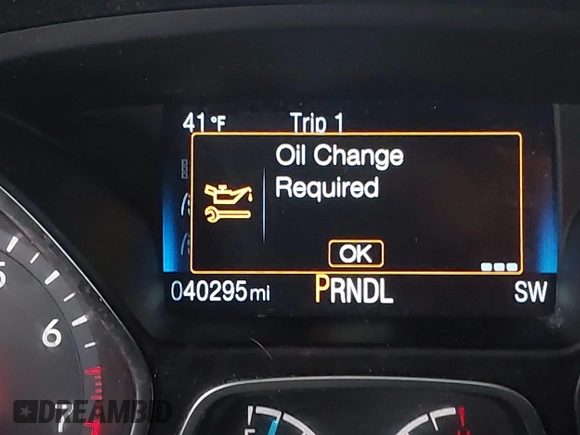 2017 Ford Focus SE with VIN 1FADP3F29HL220440, listed as a IAAI auction lot 41975013 with 40,295 mi miles and . Bid and sale history available at DreamBid. Image 15.