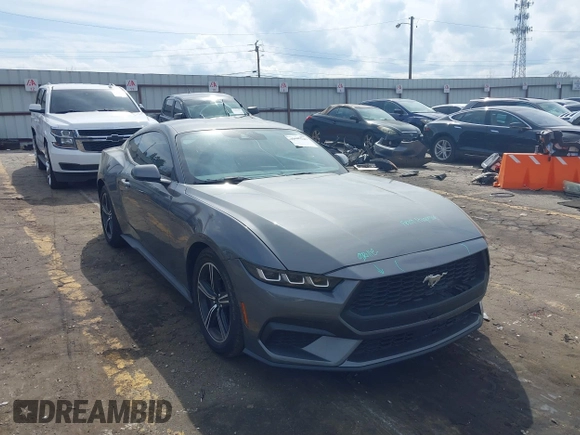 2024 Ford Mustang EcoBoost with VIN 1FA6P8TH6R5133406, listed as a IAAI auction lot 41803789 with 11,498 mi miles and . Bid and sale history available at DreamBid. Image 1.